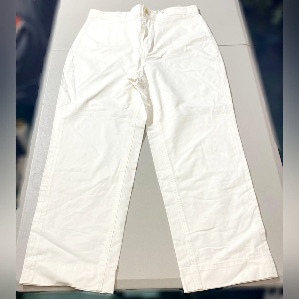 NWT Everlane Straight-Leg Cotton Pants